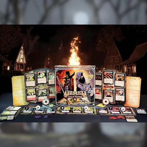 Capstone Games Pagan: Fate of Roanoke - Dueling Witch & Hunter Asymmetrical Card Game