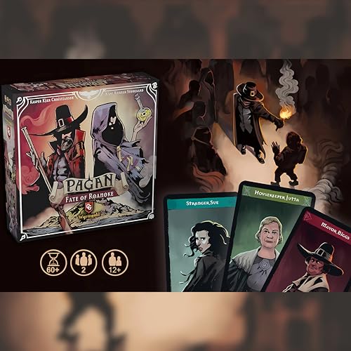 Capstone Games Pagan: Fate of Roanoke - Dueling Witch & Hunter Asymmetrical Card Game