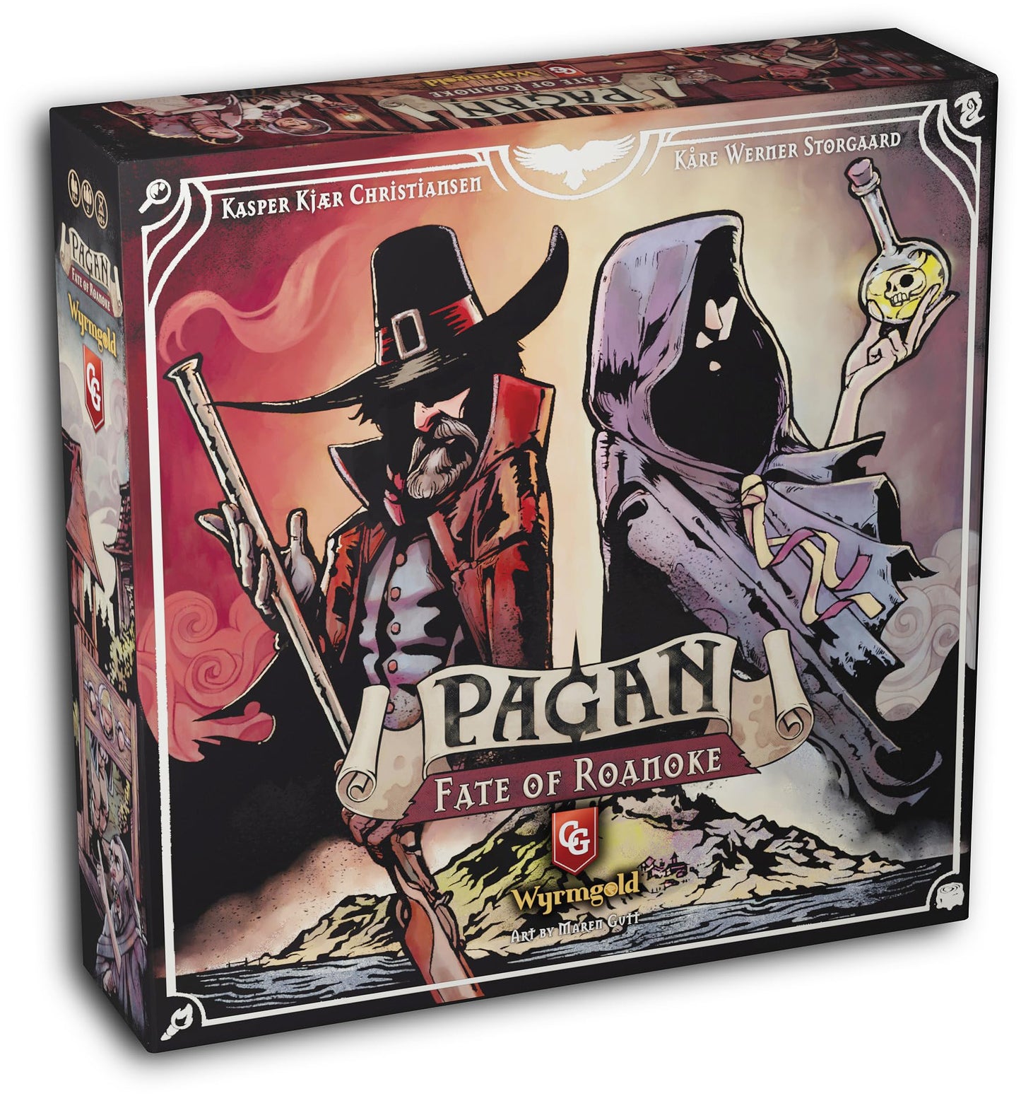 Capstone Games Pagan: Fate of Roanoke - Dueling Witch & Hunter Asymmetrical Card Game