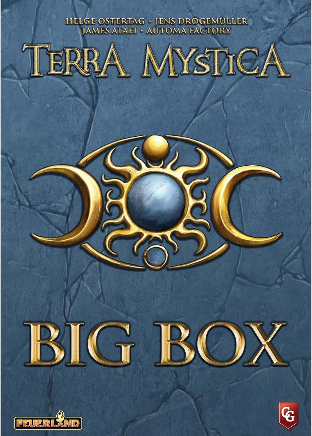 Capstone Games Terra Mystica Big Box – Base Game, Fire & Ice Expansion, Merchants of the Seas, Automa Solo Mode