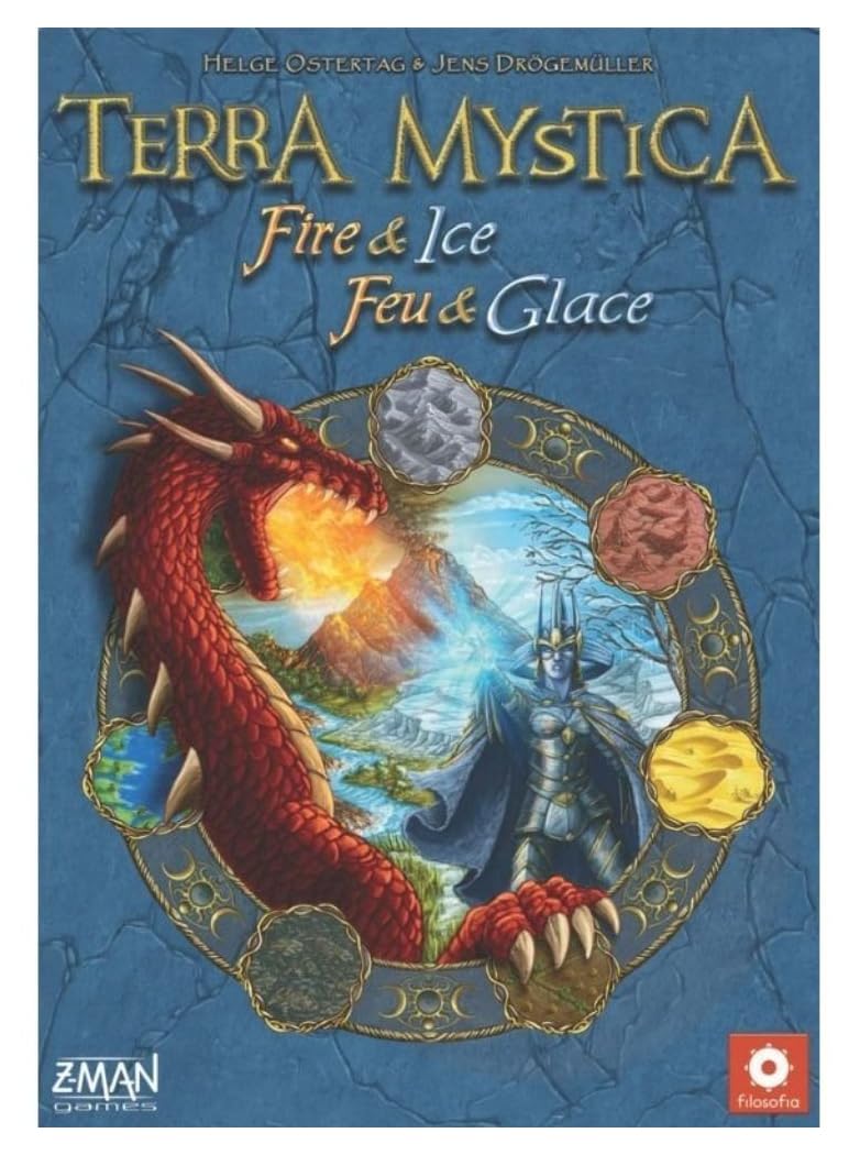 Capstone Games Terra Mystica Fire and Ice Expansion – 6 New Factions, New Board, Strategy Game (Core Required) | Ages 14+