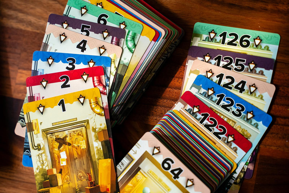Up or Down? – Capstone Games | Strategic Card Game for 2–6 Players (Ages 8+)