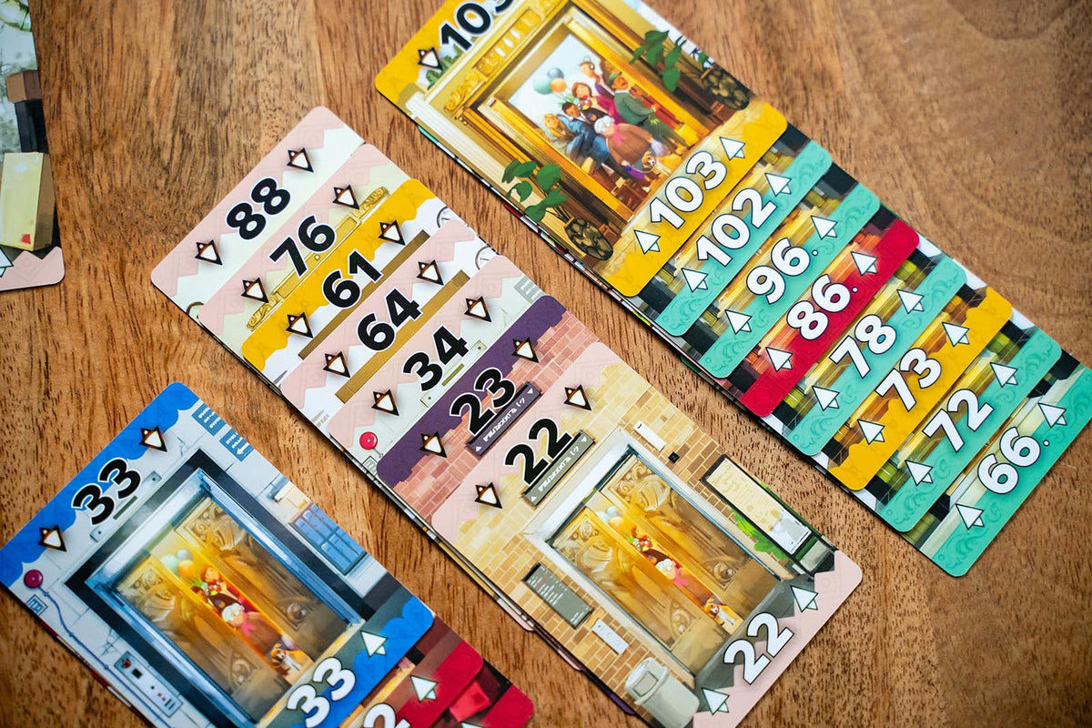 Up or Down? – Capstone Games | Strategic Card Game for 2–6 Players (Ages 8+)
