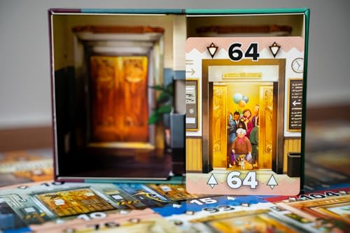Up or Down? – Capstone Games | Strategic Card Game for 2–6 Players (Ages 8+)