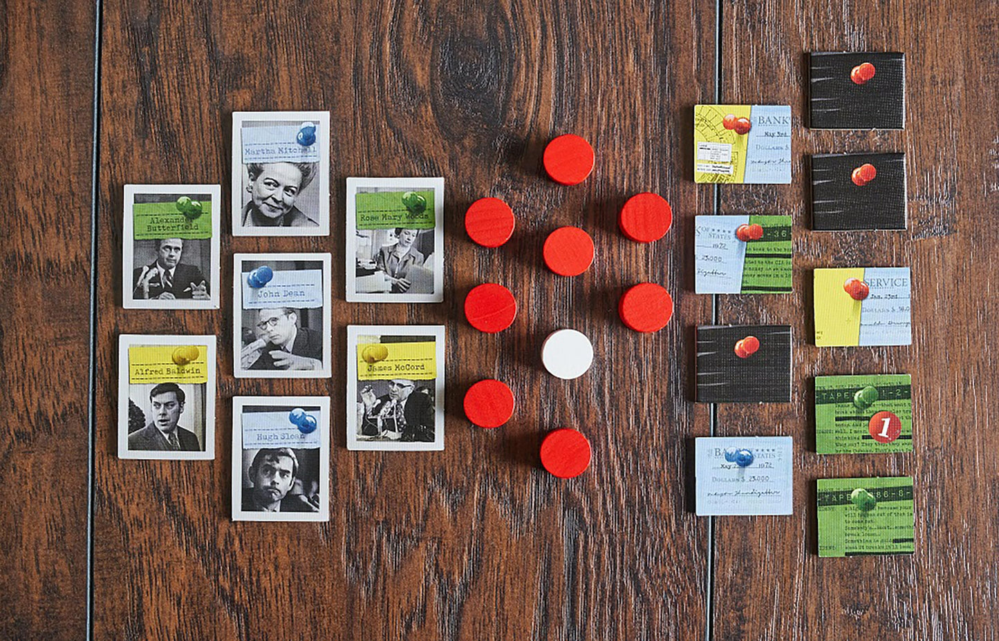 Capstone Games Watergate: Strategy Board Game for 2 Players – 30–60 Minute Playtime, Ages 12+
