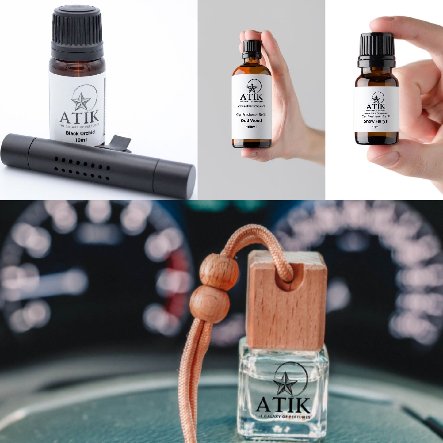 BosX Bottled Car Air Freshener Refill