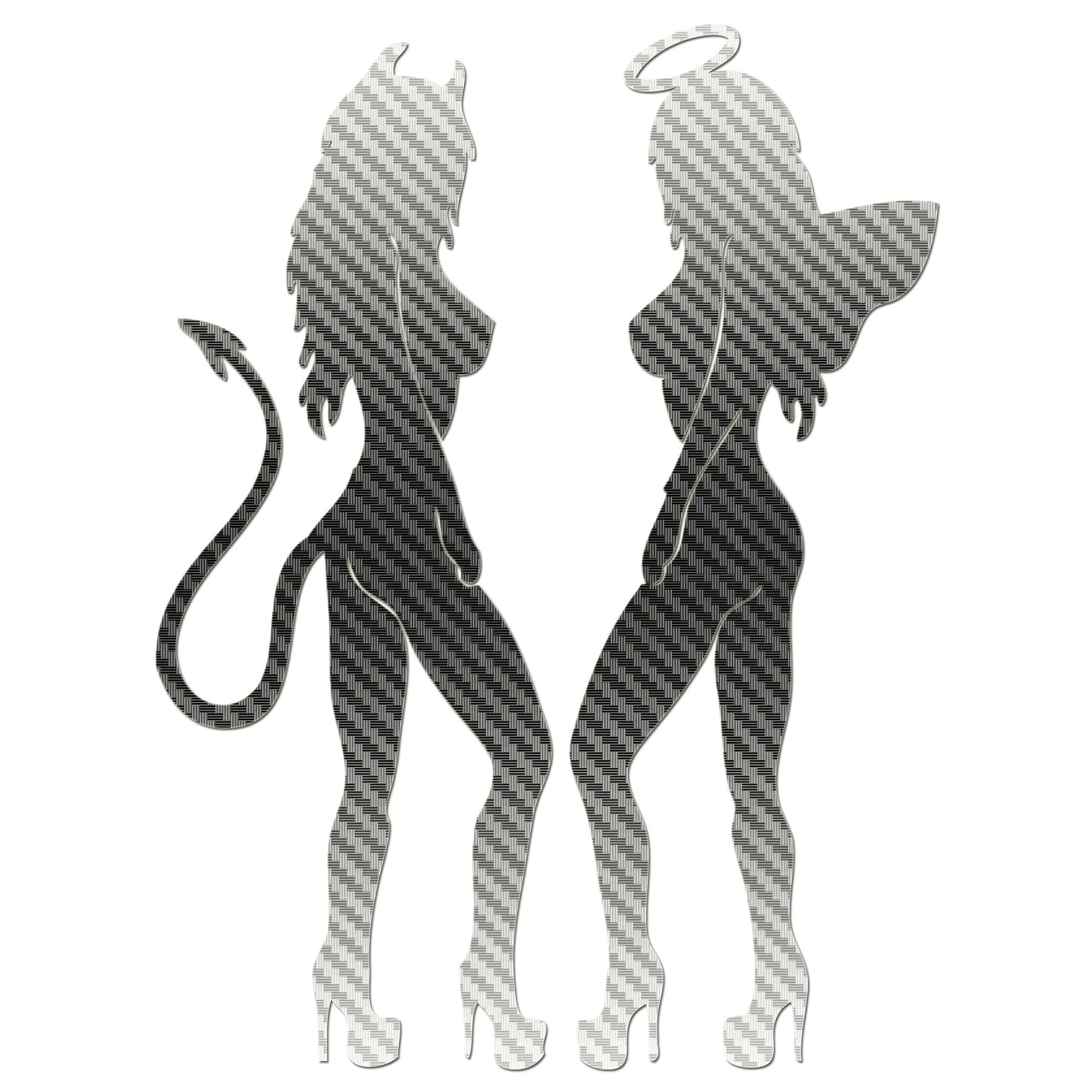 Sexy Angel Sexy Devil Sticker