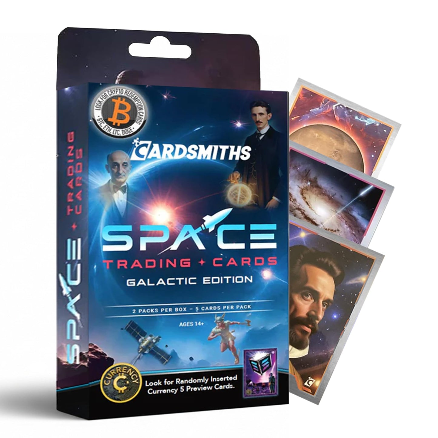 Cardsmith Space Galactic Edition Collector Box | Cosmic Trading Cards