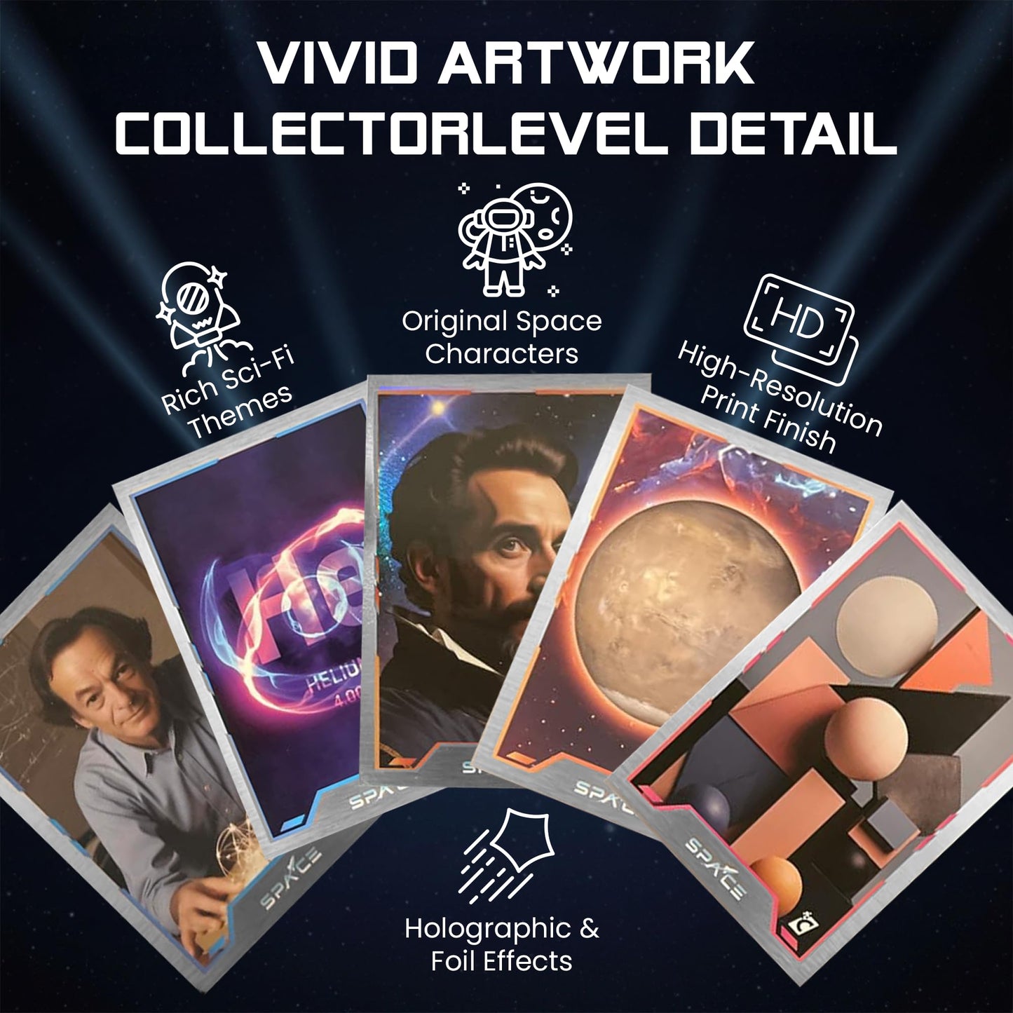 Cardsmith Space Galactic Edition Collector Box | Cosmic Trading Cards