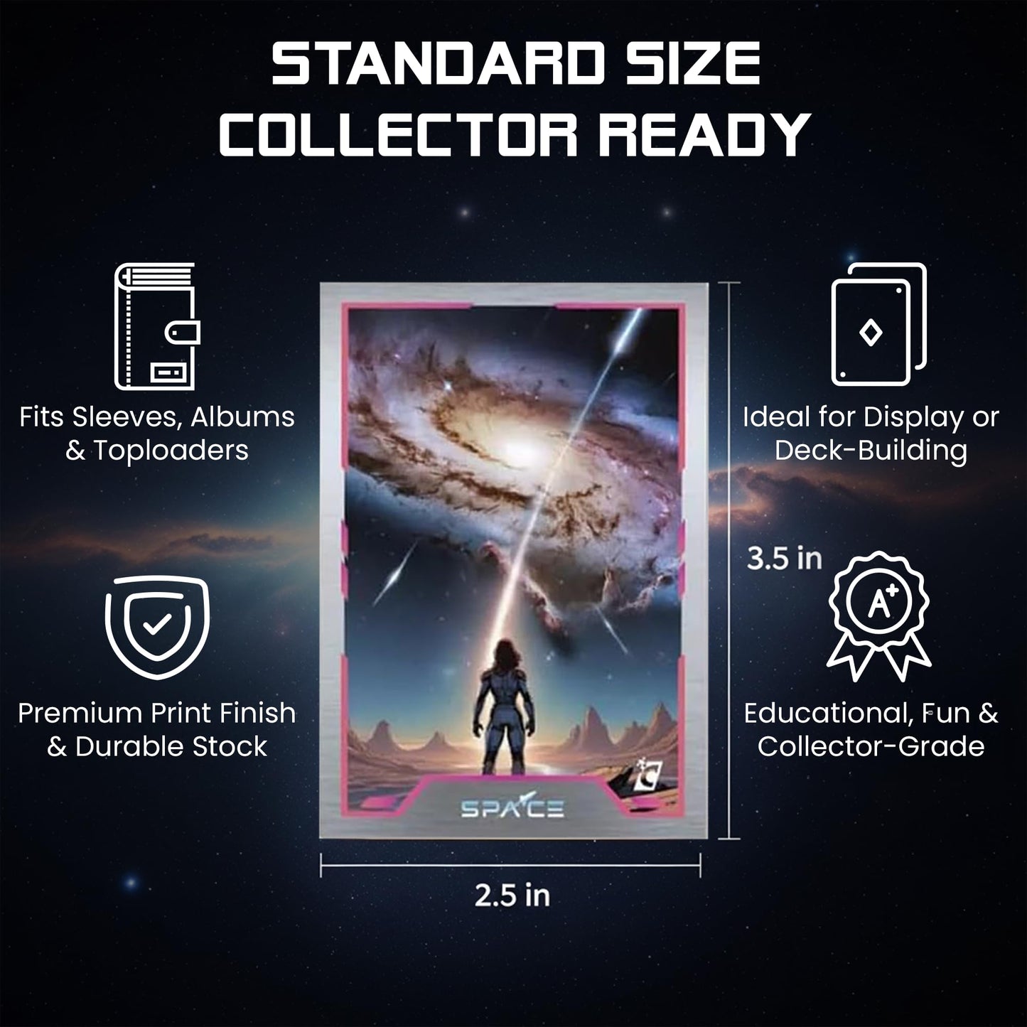 Cardsmith Space Galactic Edition Collector Box | Cosmic Trading Cards
