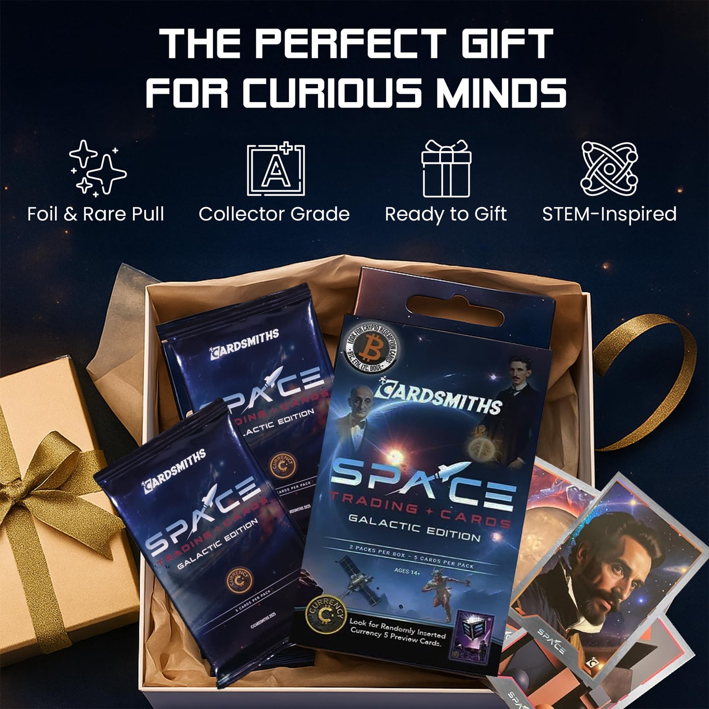 Cardsmith Space Galactic Edition Collector Box | Cosmic Trading Cards