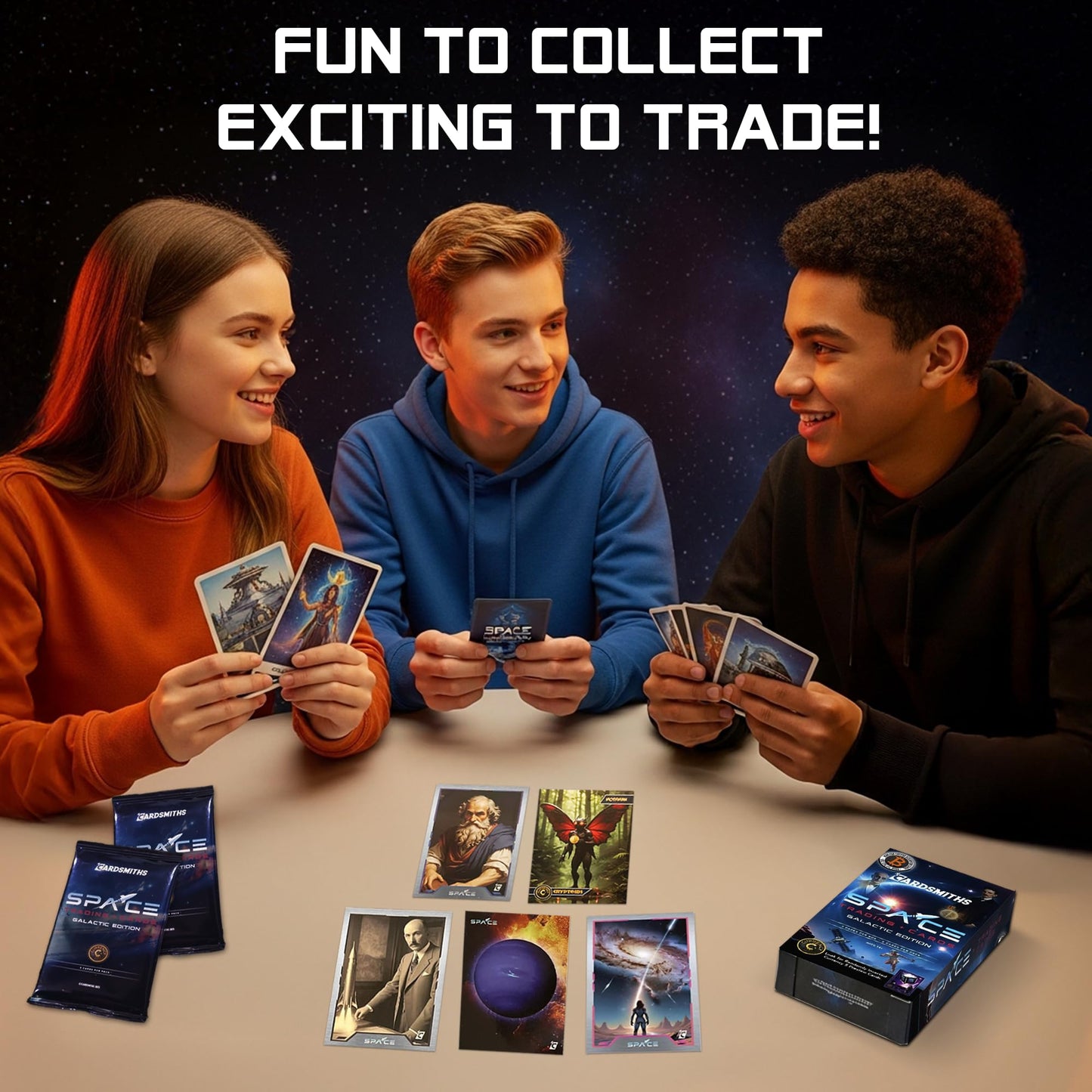 Cardsmith Space Galactic Edition Collector Box | Cosmic Trading Cards