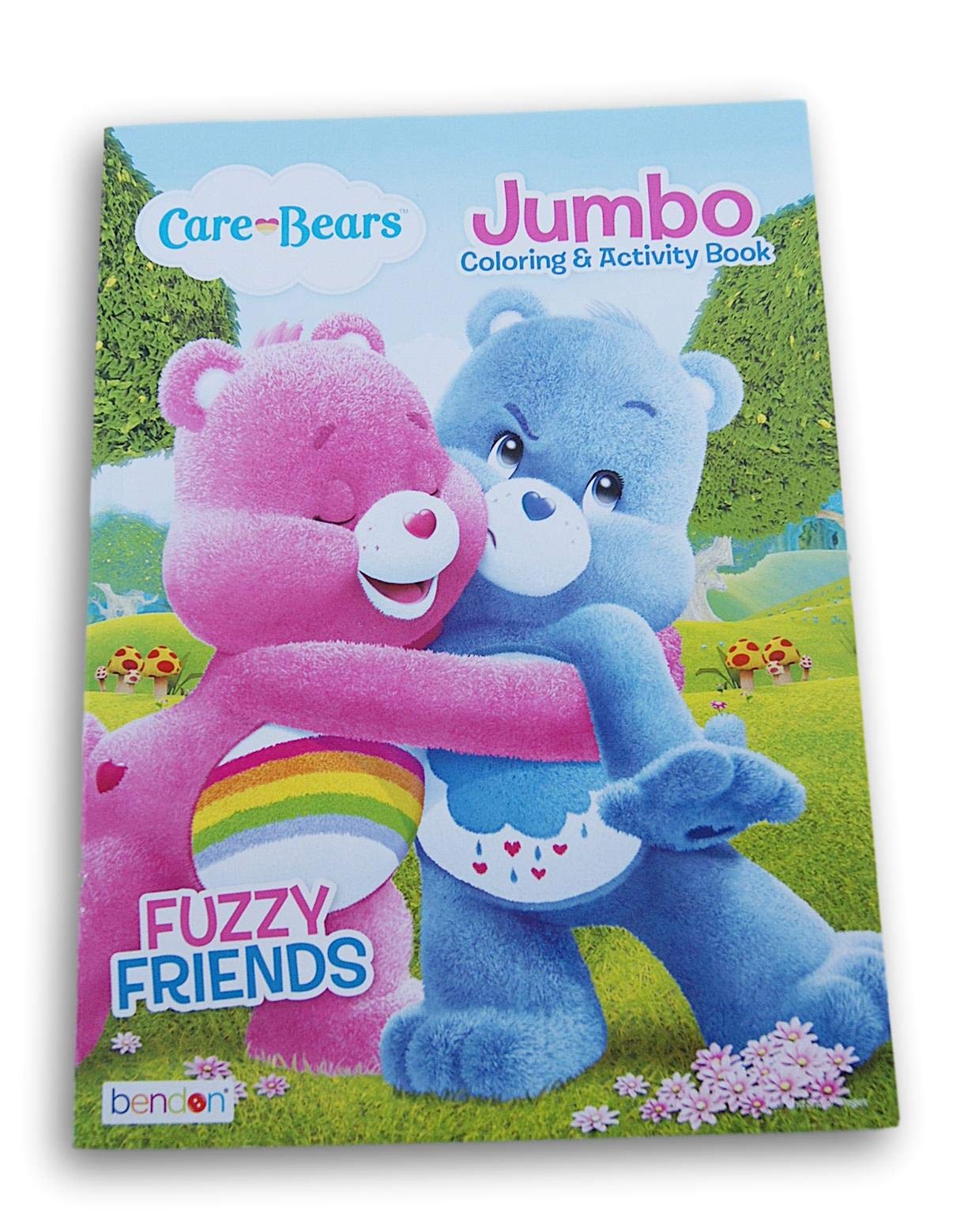Care Bears Fuzzy Friends Coloring & Activity Book – 80 Pages, 8 x 10.75 in