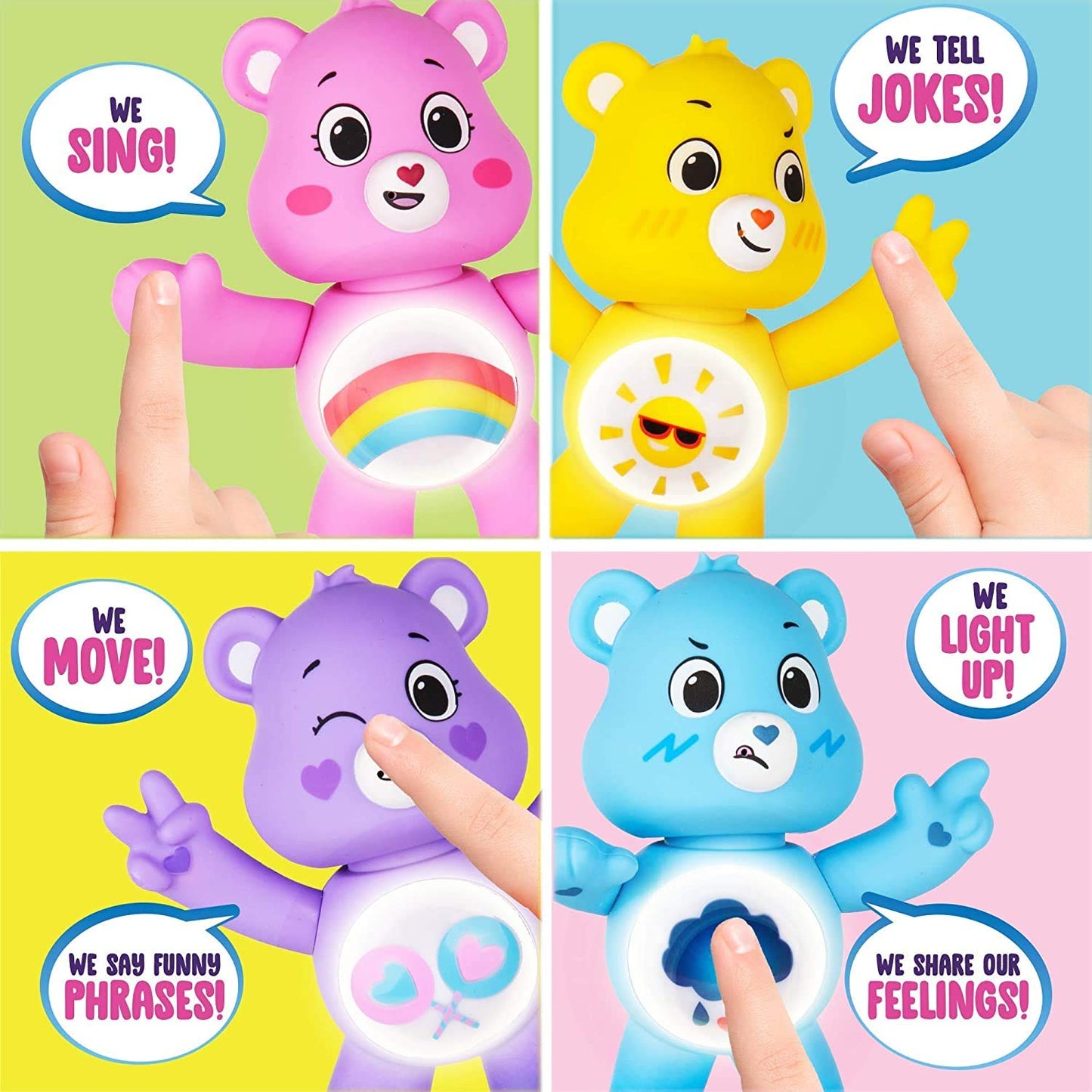 Care Bears Grumpy Bear Interactive Figure – Unlock the Magic