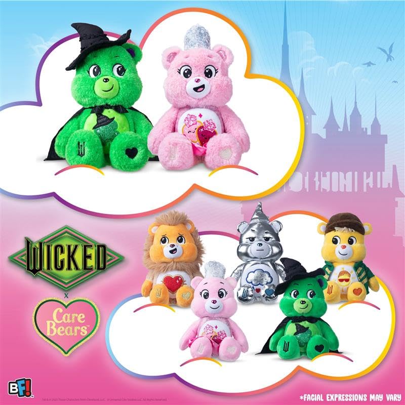 Care Bears x Wicked Fun Size Plush: Tenderheart Bear as The Lion – 9-Inch Crossover Plush