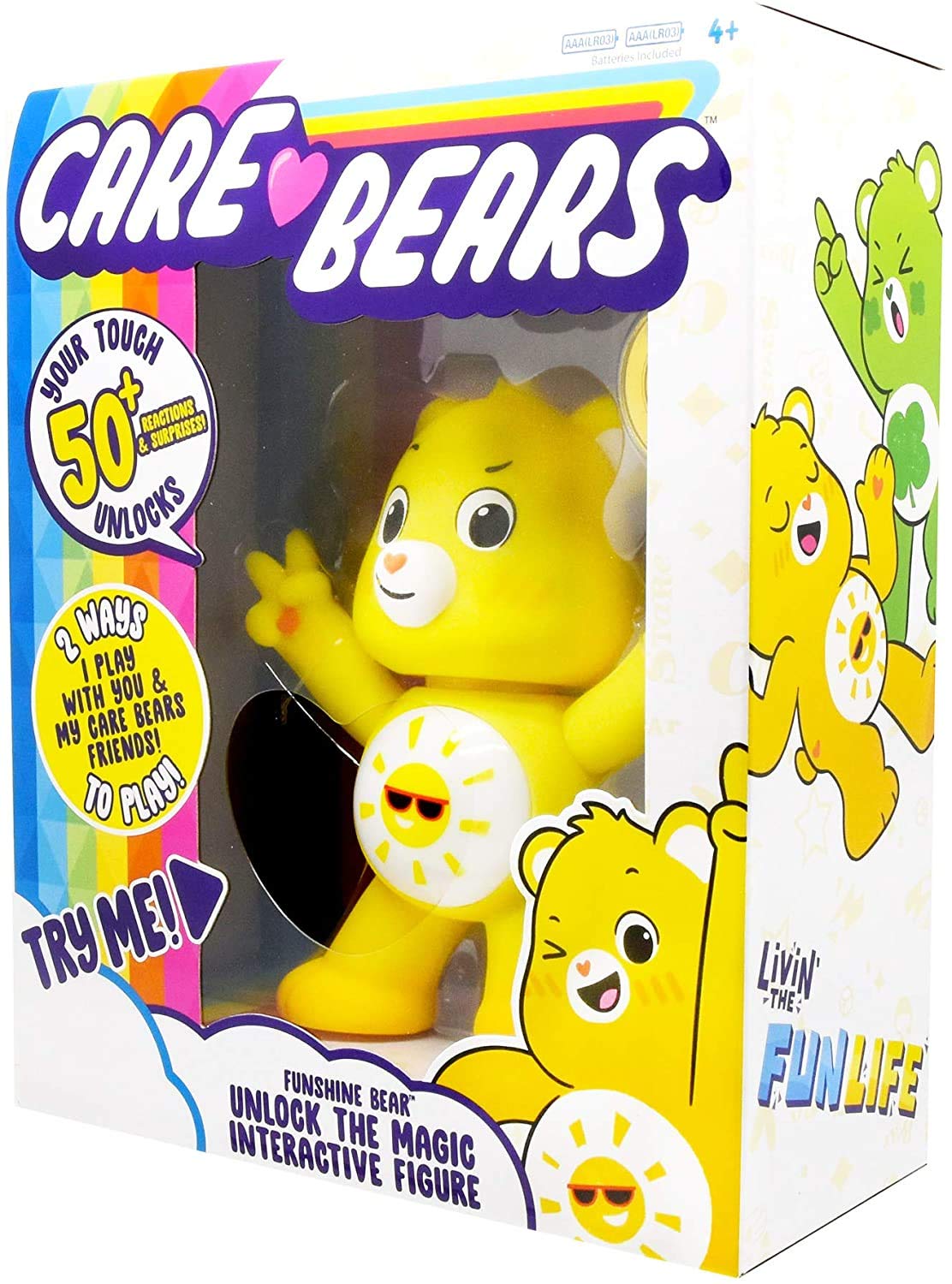 Care Bears Funshine Bear Interactive Figure – Unlock the Magic