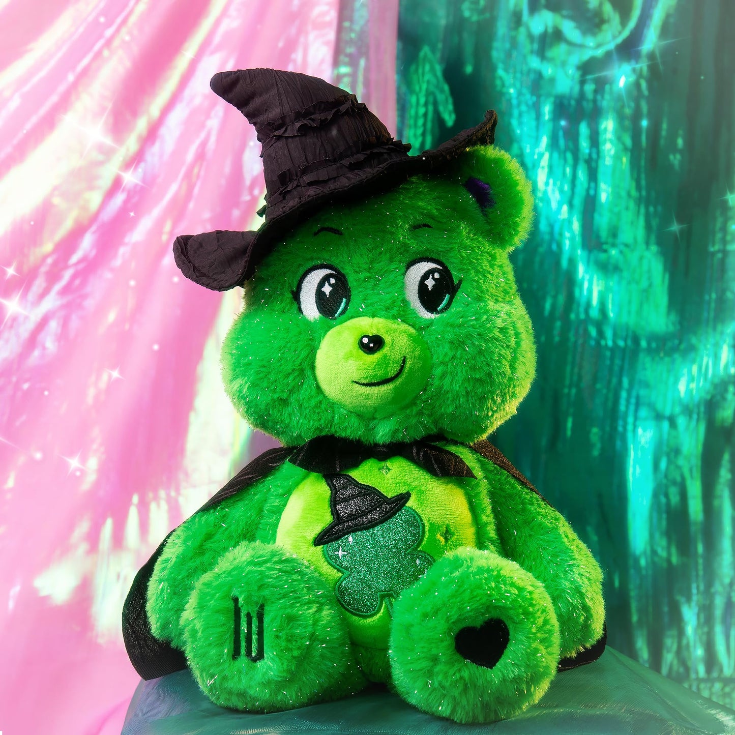 Care Bears x Wicked 2-Pack: Love-a-Lot Bear as Glinda & Good Luck Bear as Elphaba