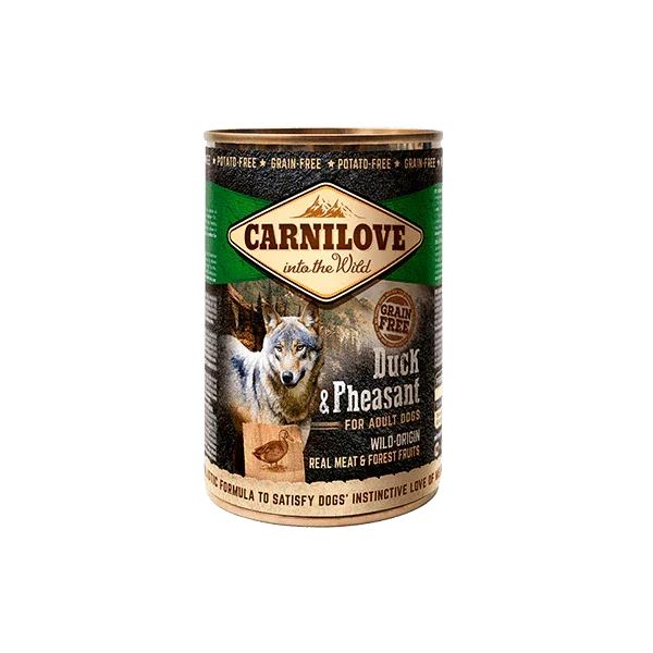 Carnilove Duck & Pheasant Wet Dog Food 400g