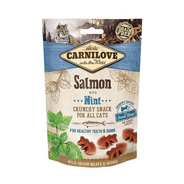 Carnilove Salmon with Mint Cat Treats 10 x 50g