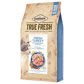 Carnilove True Fresh Cat Turkey Dry Cat Food 1.8kg