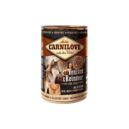 Carnilove Venison & Reindeer Wet Dog Food 400g