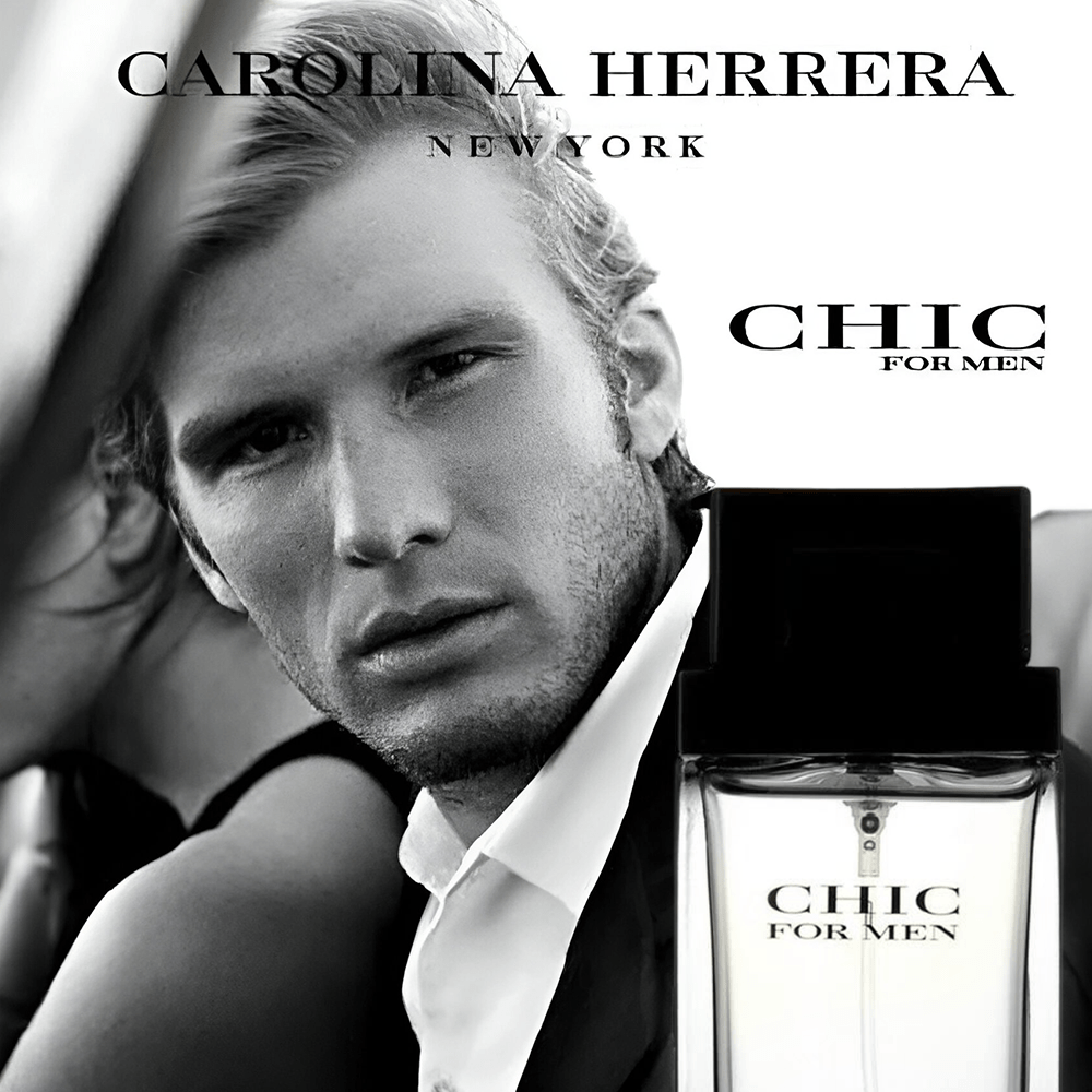 Carolina Herrera Chic For Men Eau De Toilette 100ml Spray