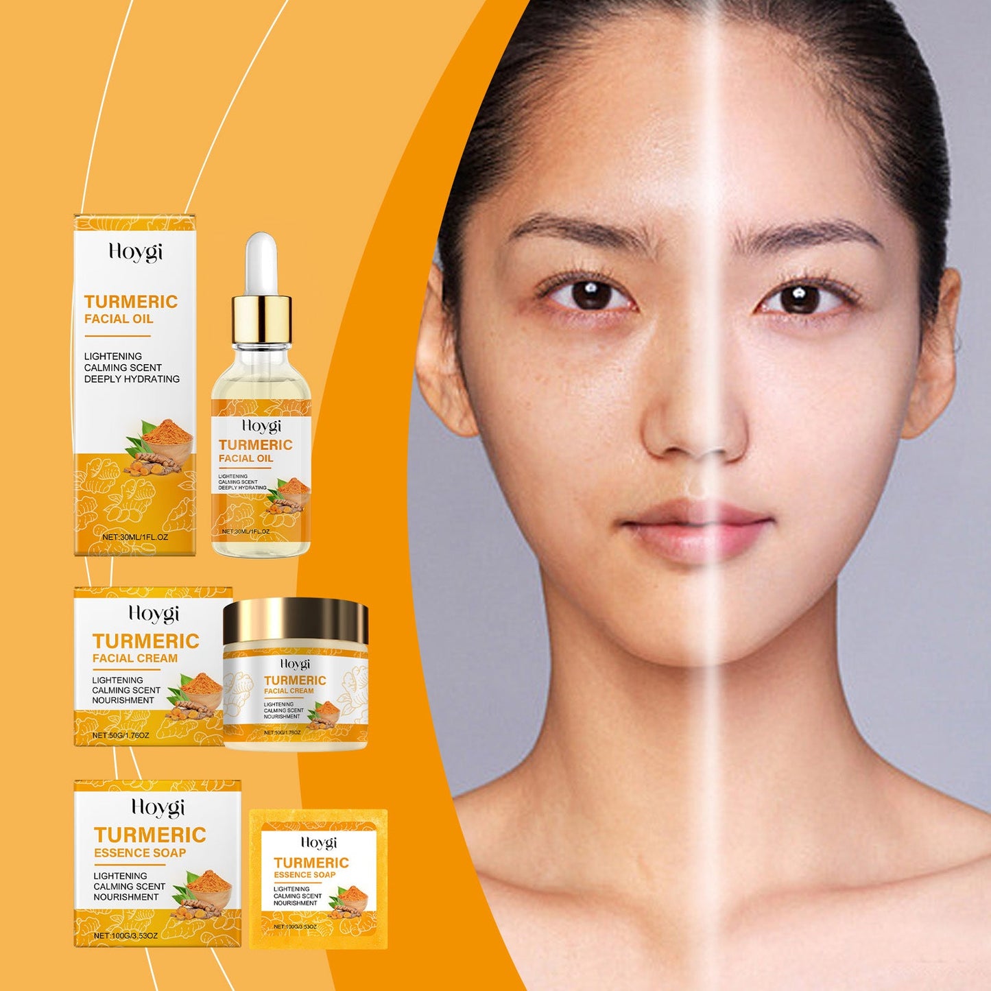 Turmeric Series Skin Care Products