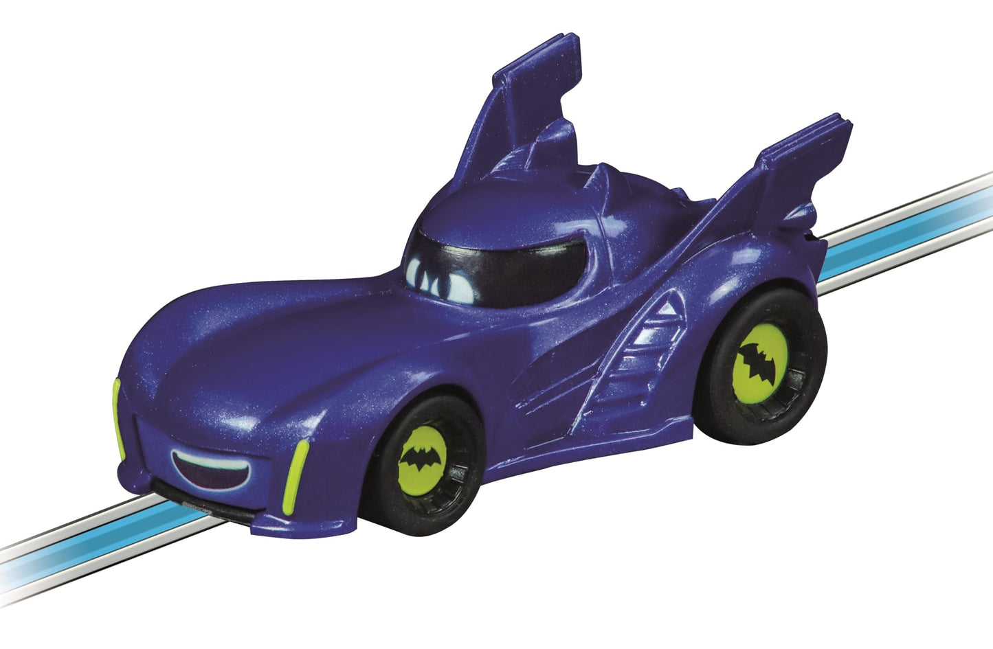 Carrera First Batwheels – Time for Action Slot Car Race Track with Spinners and Bam & Redbird Cars