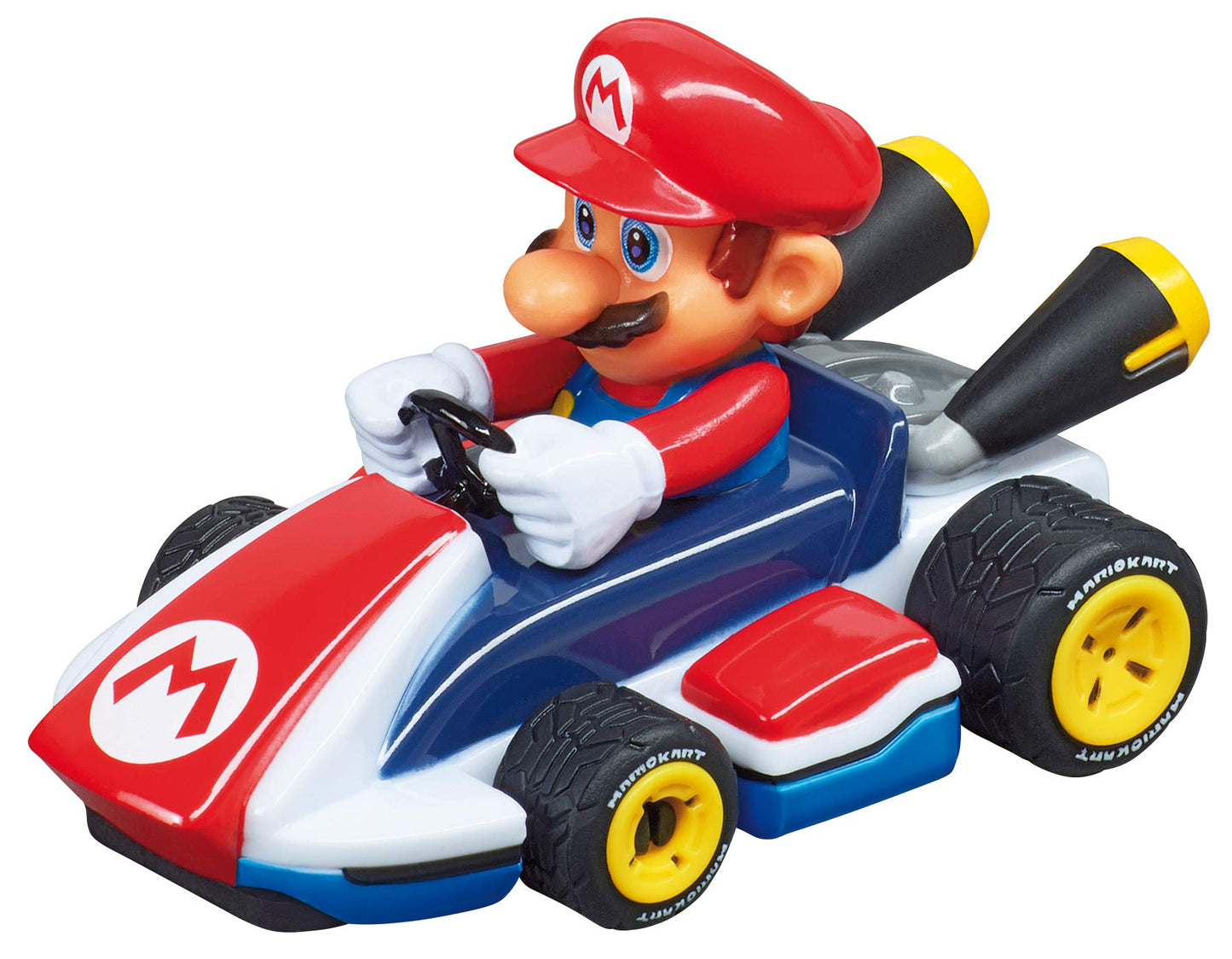 Carrera First Mario Kart Slot Car Track with Spinners – Includes 2 Cars (Ages 3+)