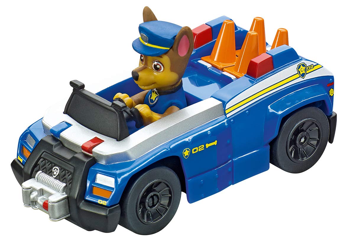 Carrera First Paw Patrol Slot Car Track – 2 Cars (Chase & Marshall) for Kids 3+