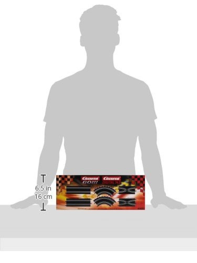 Carrera Go 61600 Extension Set – Slot Car Track Add-On for Go!!!