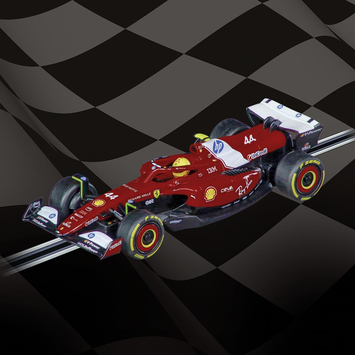 Carrera GO!!! Ferrari SF-25 L. Hamilton No.44 – 1:43 Slot Car (20064282)