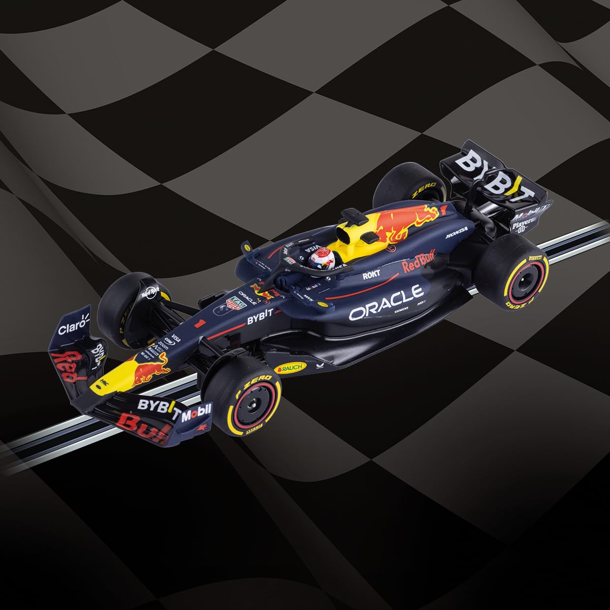 Carrera Evolution Slot Car 1:32 RB20 M. Verstappen No.1 | Red Bull Racing – 20027802