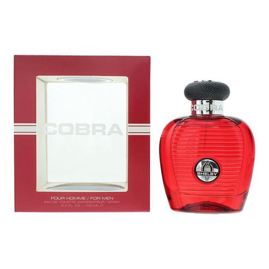 Carroll Shelby Red Cobra Eau de Toilette 100ml Spray Men's Fragrance