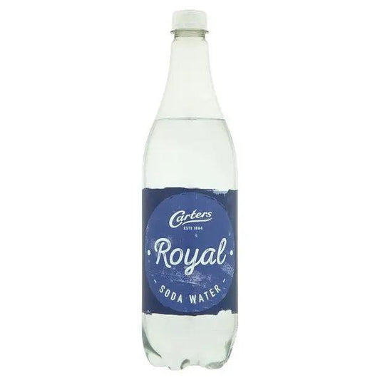 Carters Royal Soda Water 1 Litre (Case of 12)