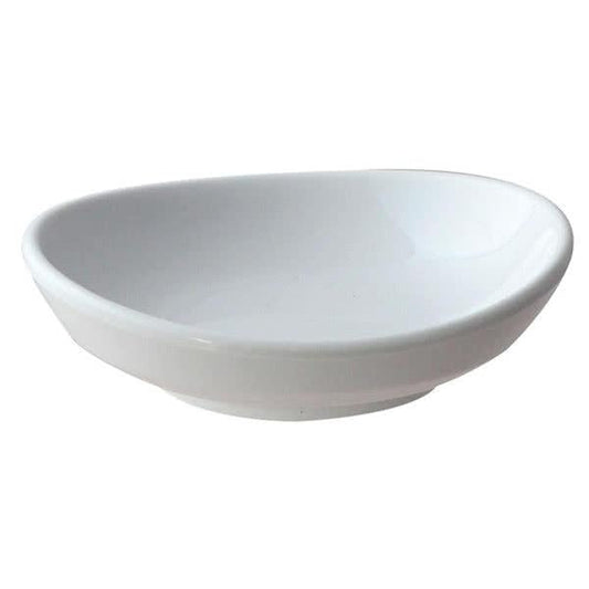 Classic White Round Melamine Saucer 57ml / 2oz - Pack Of 12