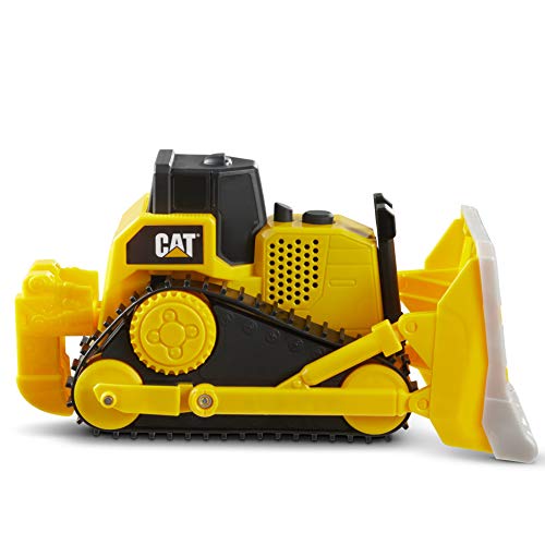 CAT Construction Toys: 10-Inch Bulldozer with Lights, Sounds & Movable Parts