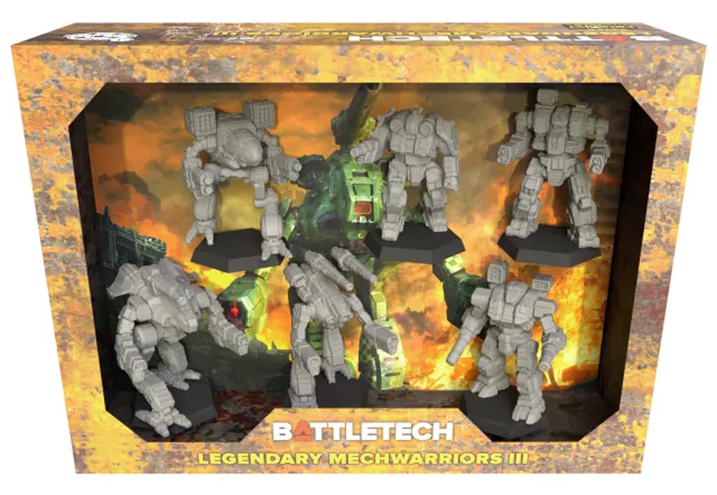 Catalyst BattleTech Legendary MechWarriors III ForcePack: Bounty Hunter Marauder & More