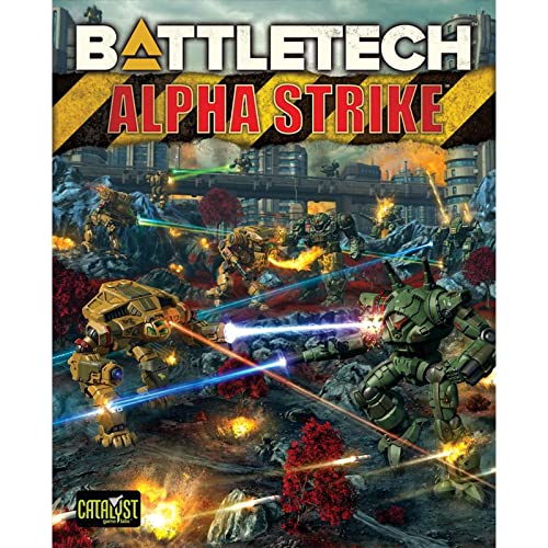 Catalyst Game Labs BattleTech Alpha Strike Box Set – Fast-Play Mech Starter, Brown