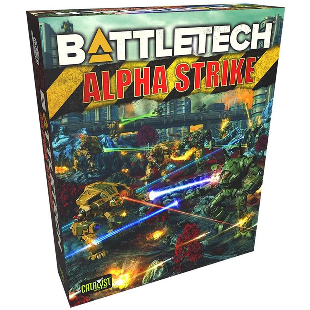 Catalyst Game Labs BattleTech Alpha Strike Box Set – Fast-Play Mech Starter, Brown