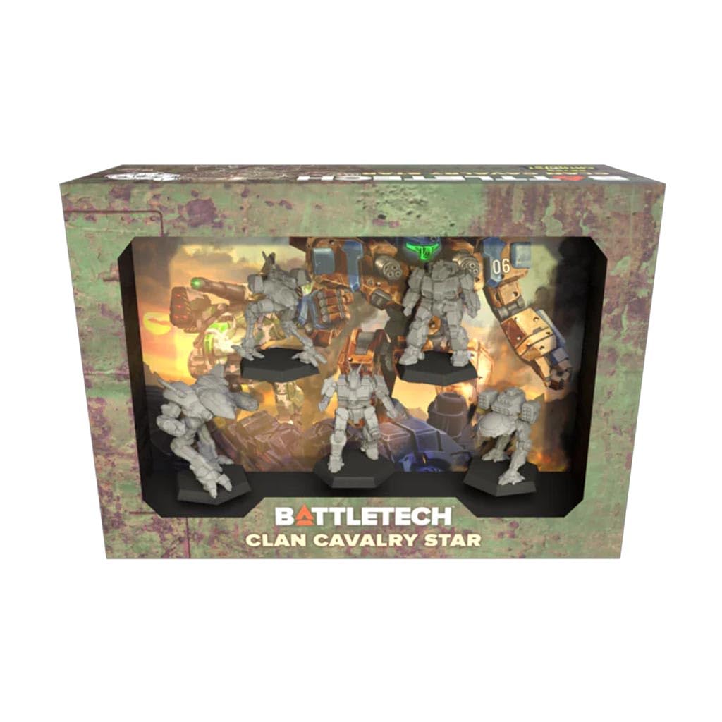 Catalyst Game Labs BattleTech: Clan Cavalry Star – Strategy Board Game for 2+ Players | Ages 14+