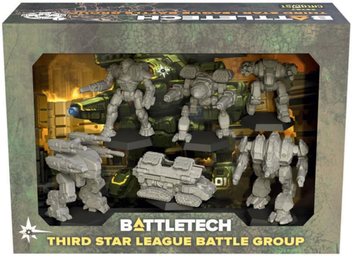 BattleTech Third Succession War ForcePack — Iconic Mechs, Detailed Minis, Pilot & Alpha Strike Cards | Catalyst Game Labs