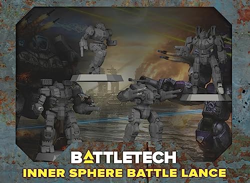 BattleTech Inner Sphere Battle Lance | Catalyst Game Labs — Fully Assembled Minis