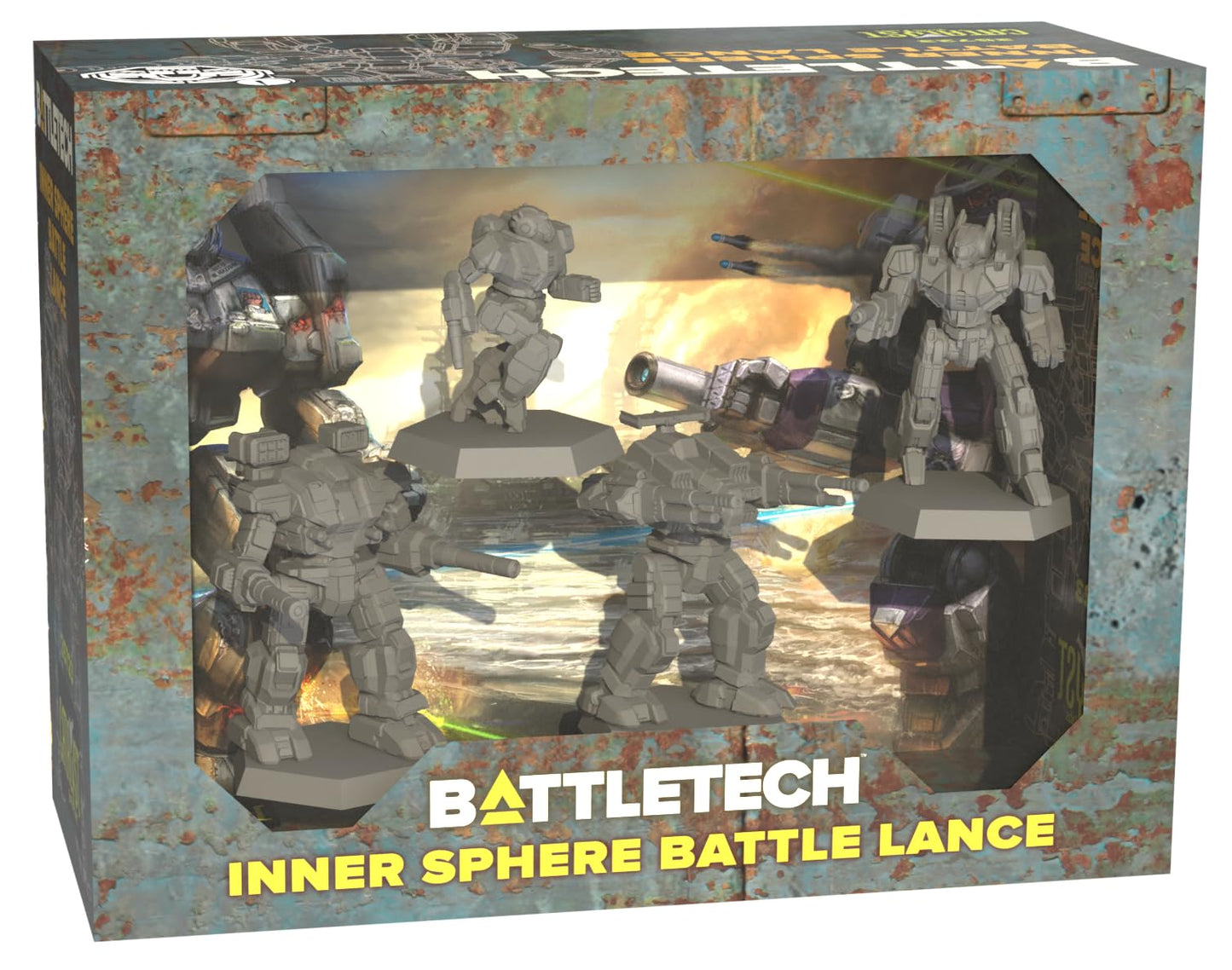 BattleTech Inner Sphere Battle Lance | Catalyst Game Labs — Fully Assembled Minis