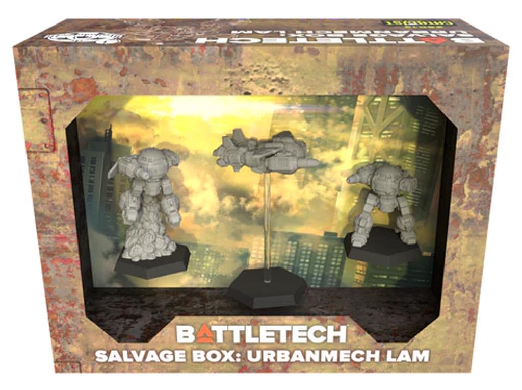 Catalyst Game Labs BattleTech UrbanMech LAM Salvage Box – Three-Mode Land-Air-Mech
