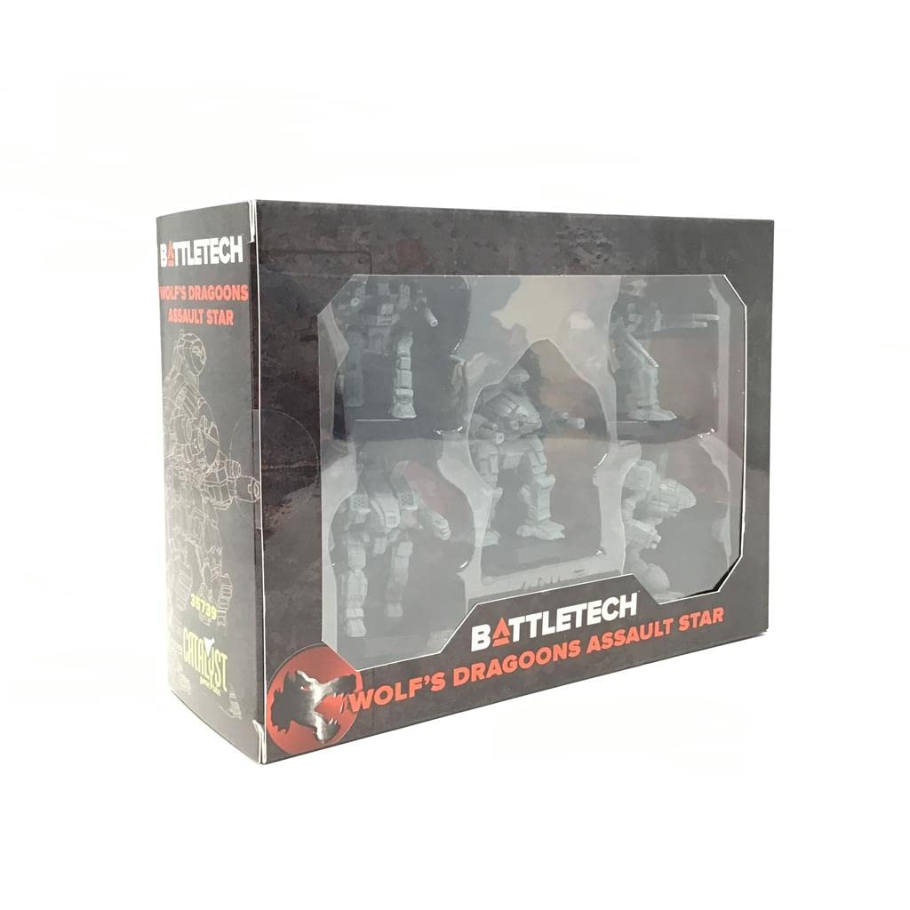 Catalyst Game Labs - Wolfs Dragoons Assault Star Miniatures for BattleTech (English Version)