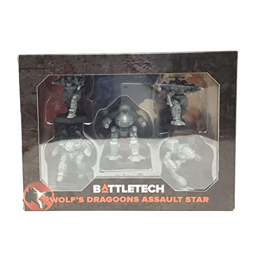Catalyst Game Labs - Wolfs Dragoons Assault Star Miniatures for BattleTech (English Version)