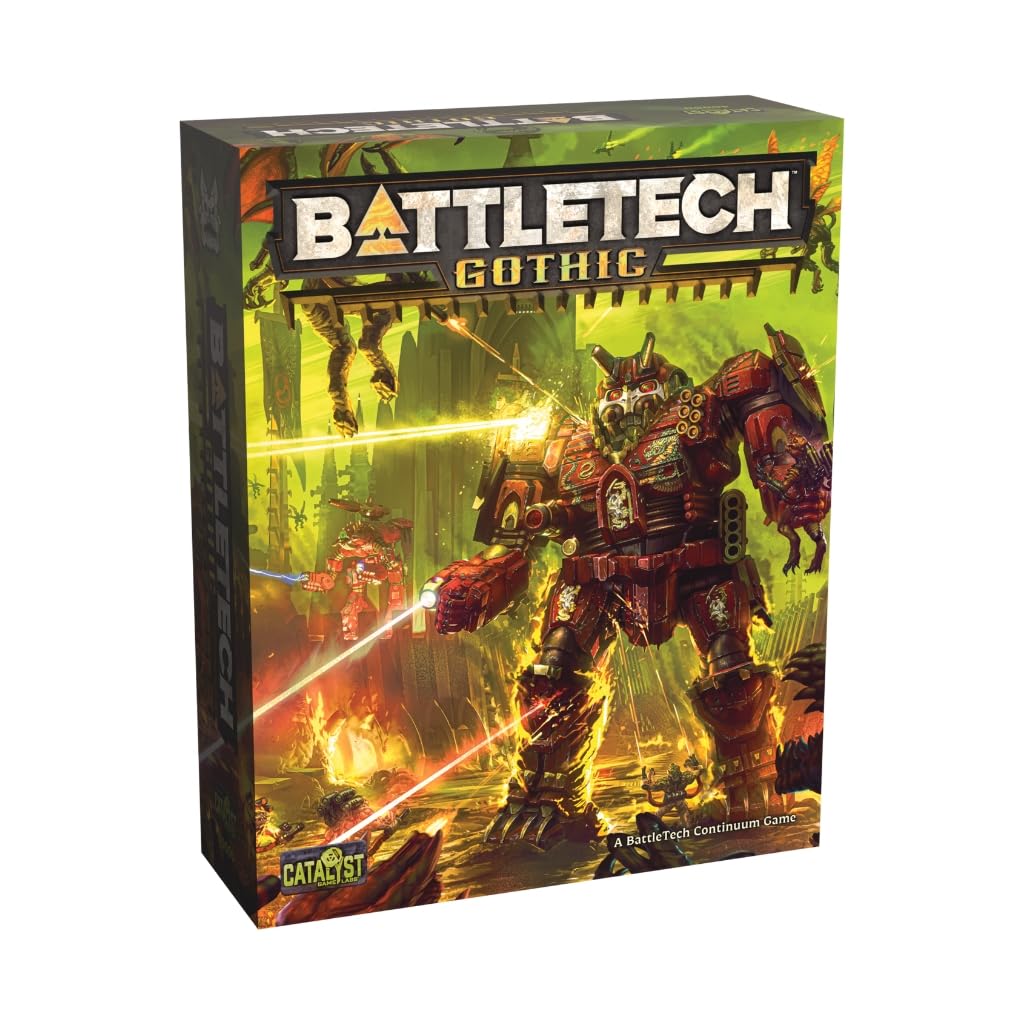BattleTech Gothic Core Box by Catalyst Game Labs – 8 Pre-Assembled Miniatures + Expanded Rules