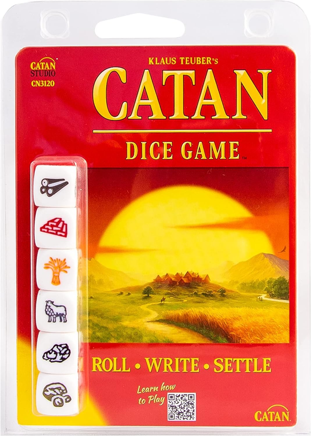 CATAN Dice Game – Portable Strategy for 1-4 Players | 15–30 Minute Play