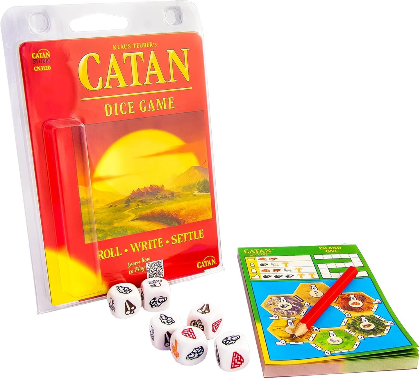 CATAN Dice Game – Portable Strategy for 1-4 Players | 15–30 Minute Play